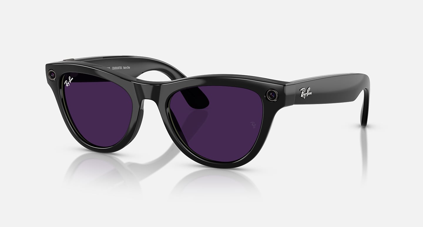 Ray-Ban | Meta Skyler Smart Glasses – Black / G-15 Green Lenses