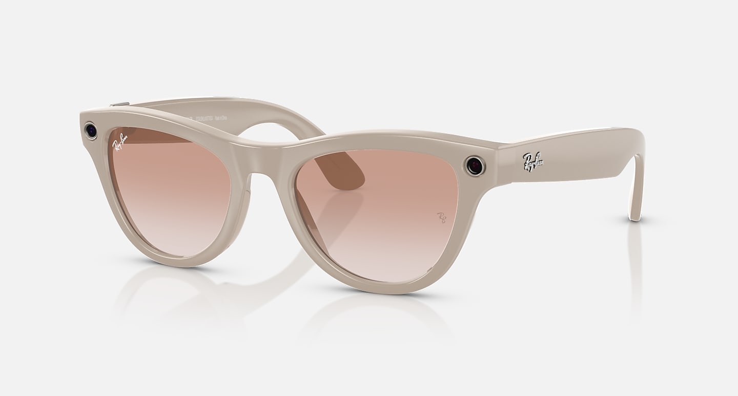 Ray-Ban | Meta Skyler Smart Glasses – Black / G-15 Green Lenses